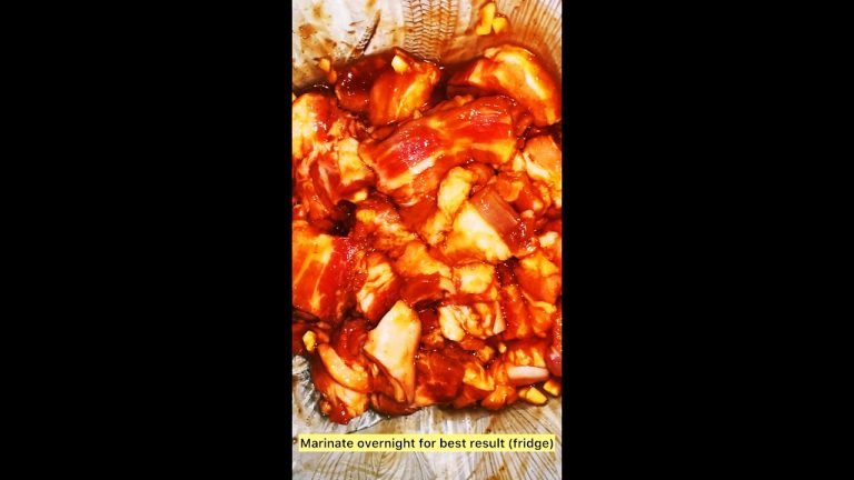 Pork Barbecue Marinade |Filipino Style Pork Barbecue