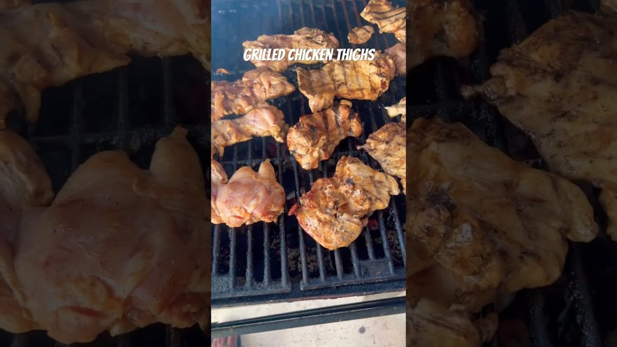 What's the SECRET to PERFECTLY Grilled Chicken Thighs?