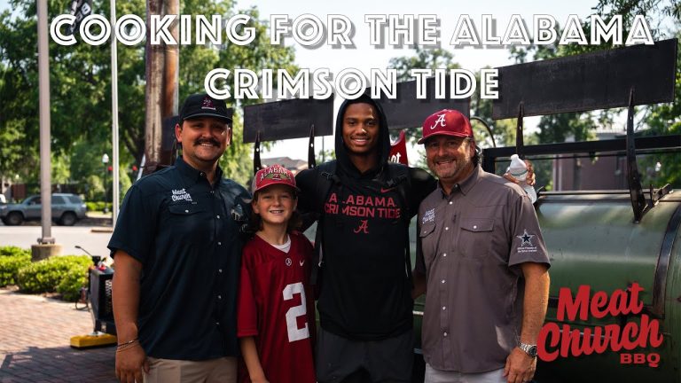 We Cooked BBQ for the Alabama Crimson Tide!