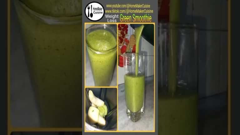 Weight loss detox green smoothie|apple banana spinach juice #smoothie#juice#cucumber#spinach