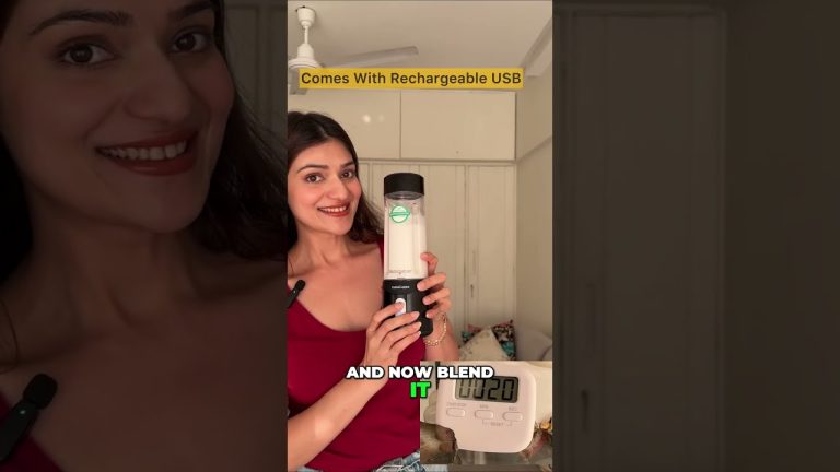 Make a DELICIOUS Banana Coconut Smoothie in 30 Seconds