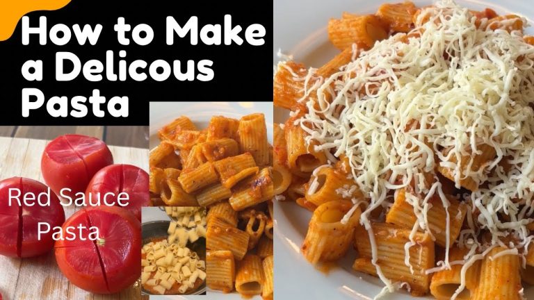 How to Make Red Sauce Pasta | Red Sauce Pasta Recipe | रेड सॉस पास्ता | Homemade Pasta in Easy Steps