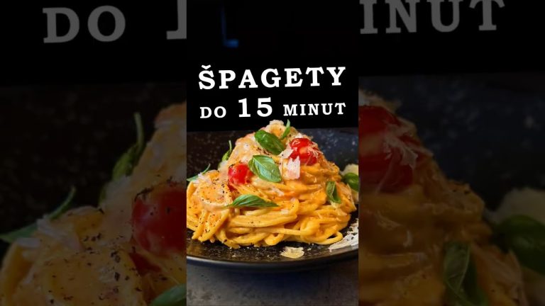 Špagety do 15 minut