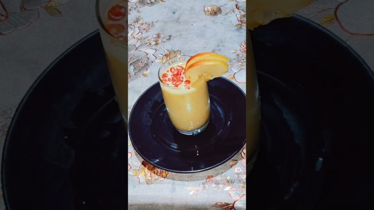 How to make Apple papaya Smoothie 🍎🥰🍎#shorts #shortsfeed #boostshort