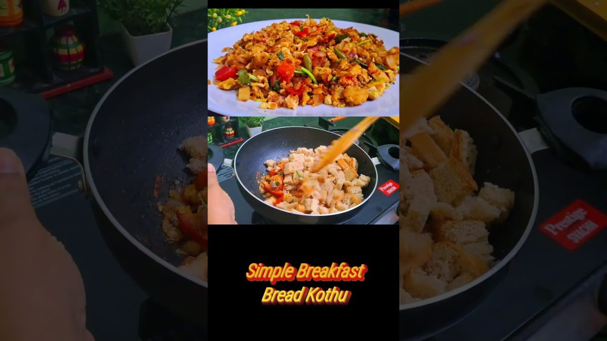 Kothu Bread Recipe in Tamil l முட்டை கொத்து பிரட் l Easy Breakfast Recipes l Bread Recipes