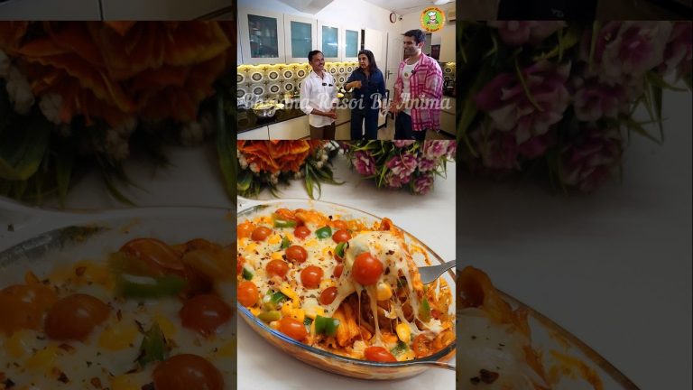 Spicy Cheesy Ultimate Pasta Recipe❤#shorts #farahkhan #trending #food #trendingshorts