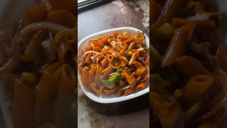 Delhi Best Desi Mix Sauce Pasta ni Just 120/- #foodblogger  #foodforfoodie #pastalover #pastarecipe