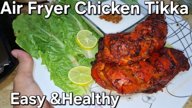 Air Fryer Chicken/Air Fryer Chicken Tikka Twist Recipe ByZainab Siddiqui/Easy& Healthy Chicken Tikka
