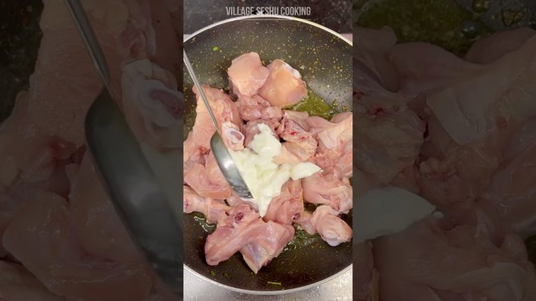 Traditional Chicken Fry | Green Chicken Fry | Chicken Fry Short Video #shorts