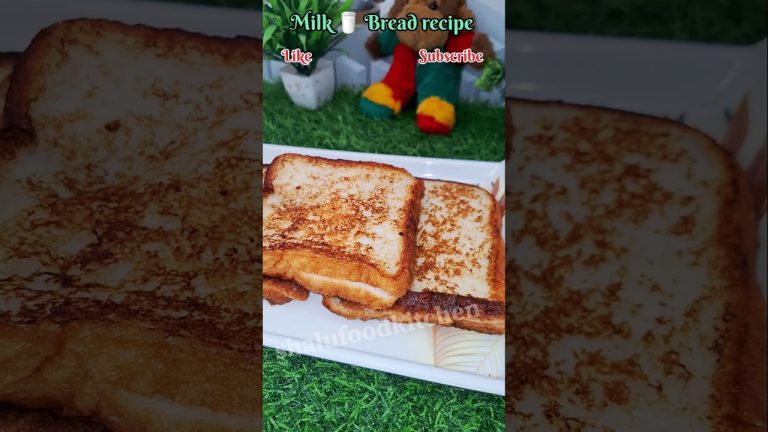 Bas 2 Minute Mein Banao Milk Bread Toast – Swad Ka Magic #shorts #effectking