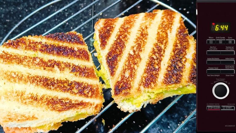Amazing Microwave Grill Bread Sandwich | Microwave Recipe | Quick,Easy & Healthy Breakfast |