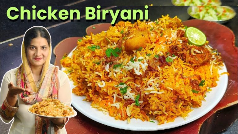 Kaccha Chicken Dum Biryani Recipe | Shahi Chicken Biryani Recipe | Chicken Biryani
