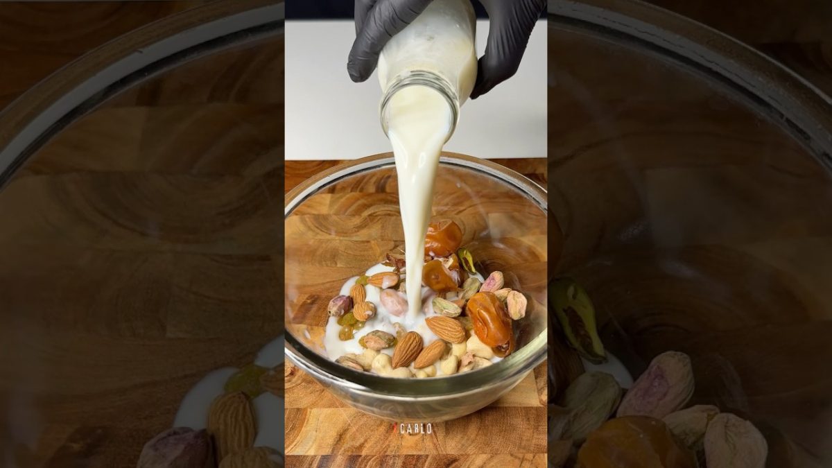 Healthy Dry Fruits Milkshake #shorts