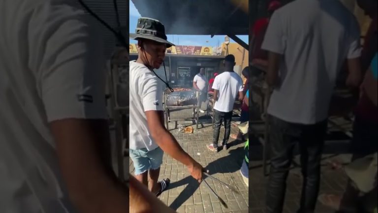 BBQ MEAT ON A HOT SATURDAY #amapiano #bbq #steak #swifties