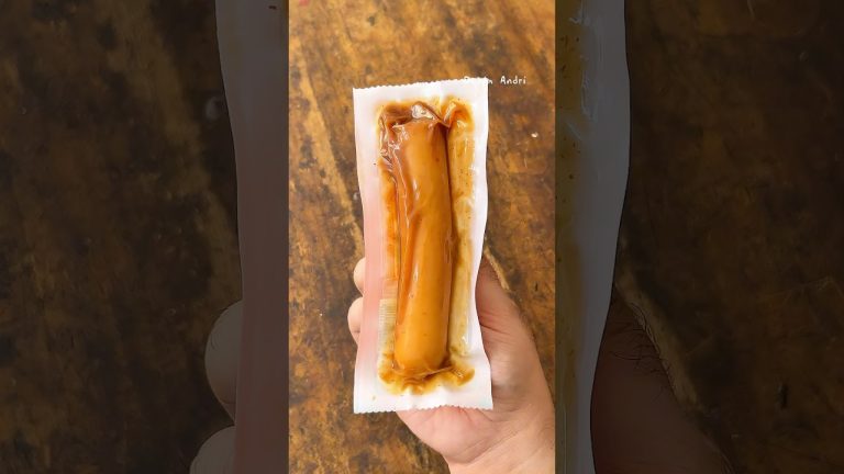 COBAIN SOSIS AYAM DENGAN SAUS HICKORY BBQ