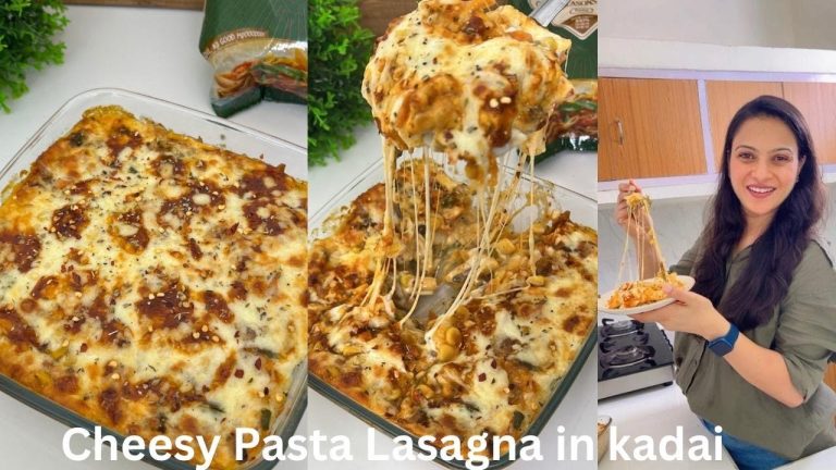 Cheesy Pasta Lasagna without Oven | अब कढ़ाई में बनाओ रेस्टोरेंट से भी टेस्टी Pasta Lasagna