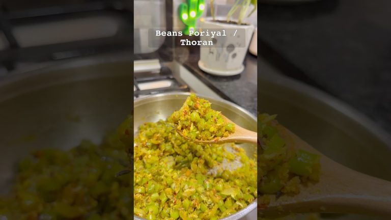 😍🔥 குக் வித் கோமாளி விஜய் சேதுபதி 😱 ஸ்பெஷல் பீன்ஸ் பொரியல்❤️Lunch box poriyal recipe #shorts #cwc
