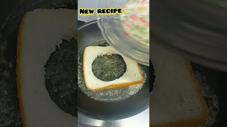 Crispy anda bread recipe easy breakfast recipes  #recipe #food #cooking #breakfastsandwich #viral