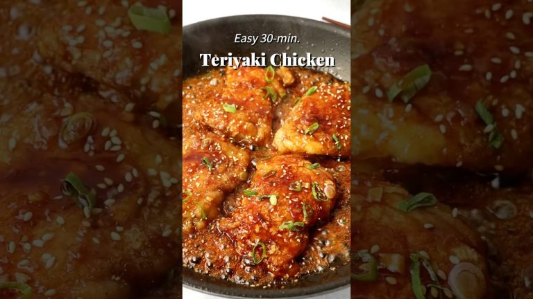 30-min. Better-than-Takeout Teriyaki Chicken #japanesefood