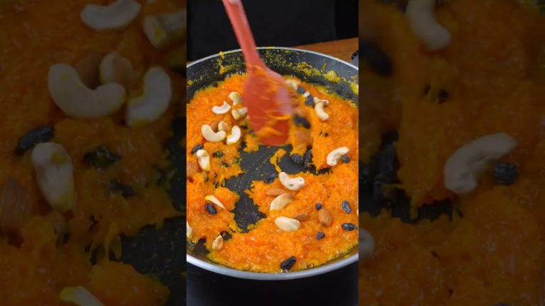 Too Easy, Too Tasty – Carrot Halwa #shorts