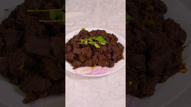 Spicy Beef Liver Fry 🔥 | ബീഫ് കരൾ വരട്ടിയത് #shorts