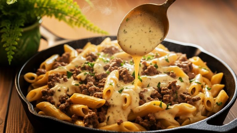 Simple and Quick Ground Beef Pasta Recipe – Saucy and Delicious