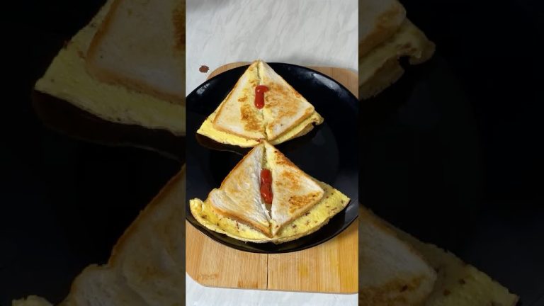 5-Minute Egg Bread Breakfast | Easy Morning Recipe