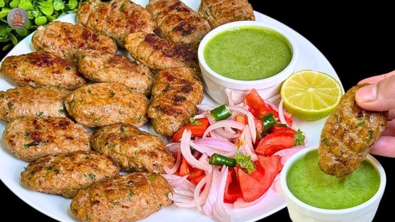 Hunzai Kabab Recipe | Soft and Juicy Beef Qeema Kabab