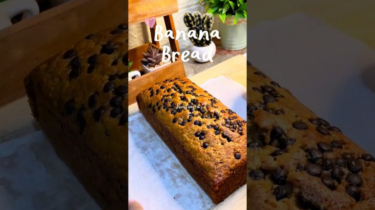 Banana Bread Super Moist, No mixer, No Ribet! #BananaBread #ResepBananaBread #BananaCake #foodshort