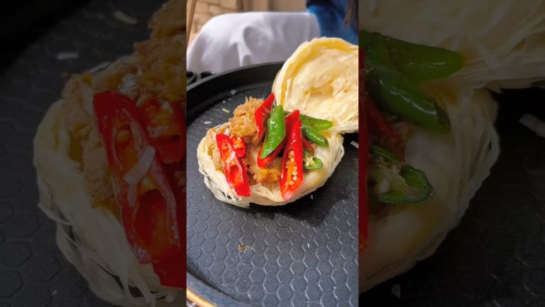 Chinese burger Cook delicious food yourself