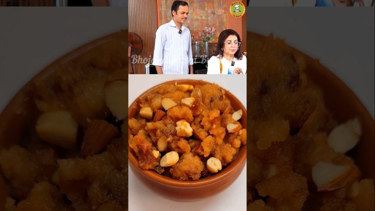 Viral Dessert Makhandi Halwa❤#shorts #farahkhan #trending #food #youtubeshorts