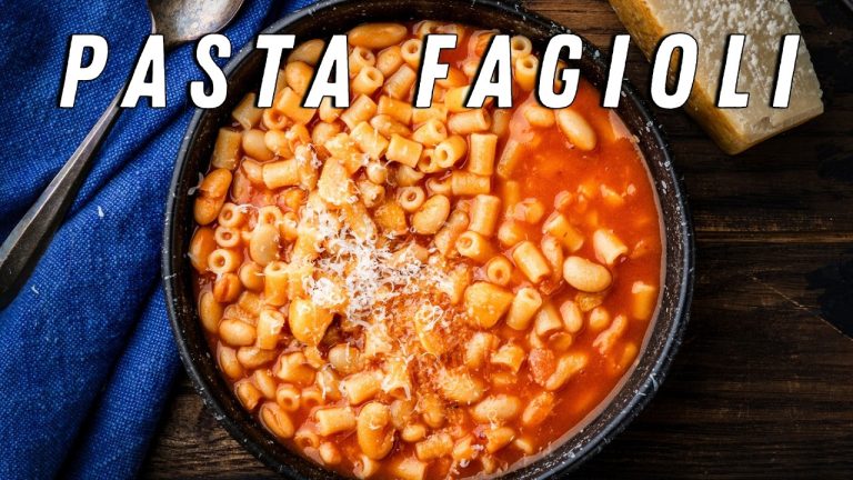 Pasta Fagioli – The Secret To Feed 6 People for Under $10