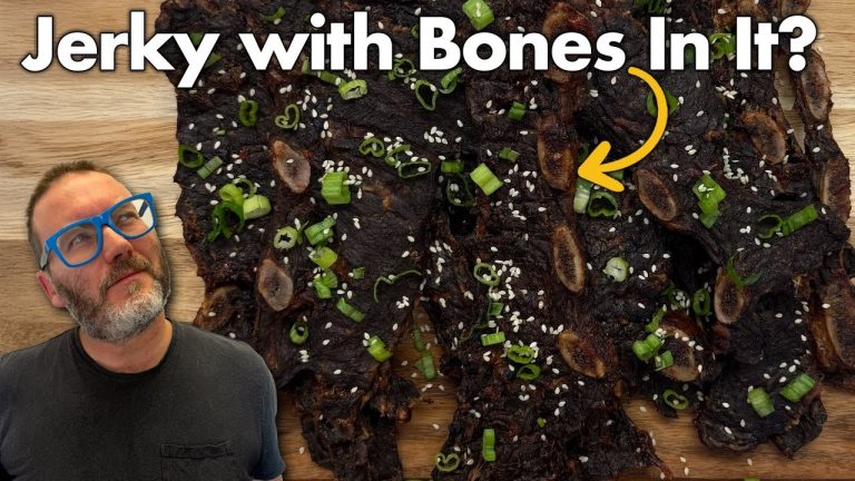 Beef Jerky Recipe – Flavor Series: Bone-In Mongolian BBQ Beef Jerky…Is It ACTUALLY Tasty?