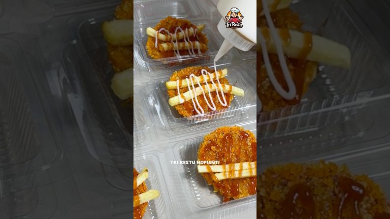 Ide jualan dikantin sekolah!! Beef katsu