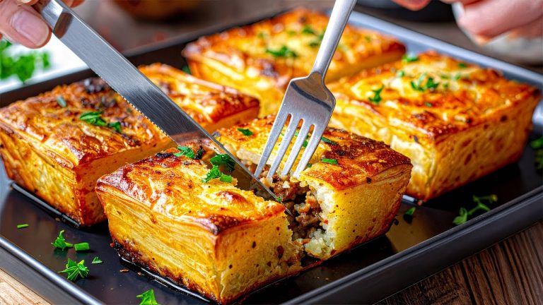 Einfach & so lecker – Nur Hackfleisch & Kartoffeln? Das Ergebnis ist unglaublich!