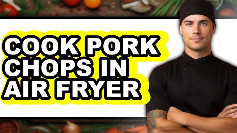 How to Cook Pork Chops in Air Fryer