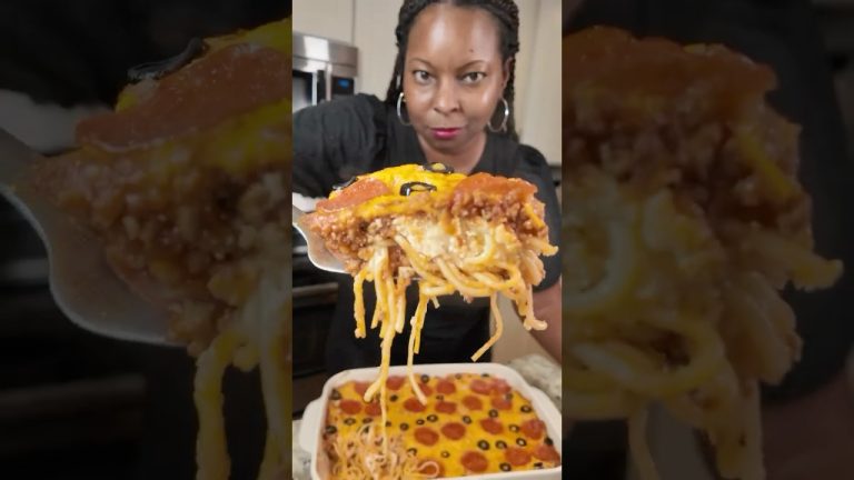 Baked Spaghetti – A Memory on a Plate #shorts