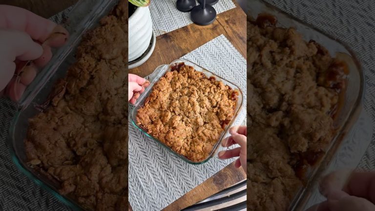 INCREDIBLE Apple Crisp Recipe You’ll LOVE