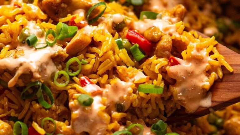 Portuguese Chicken and Rice – one pot dinner!