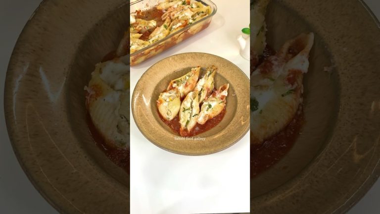 Stuffed Shell Pasta | #shorts #youtubeshorts