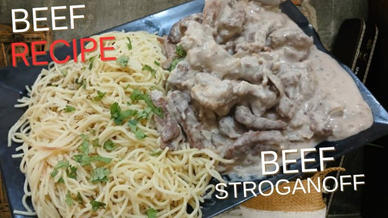 Beef recipe for dawat | New beef recipe for dinner| Beef stroganoff recipe | by food with shimmy