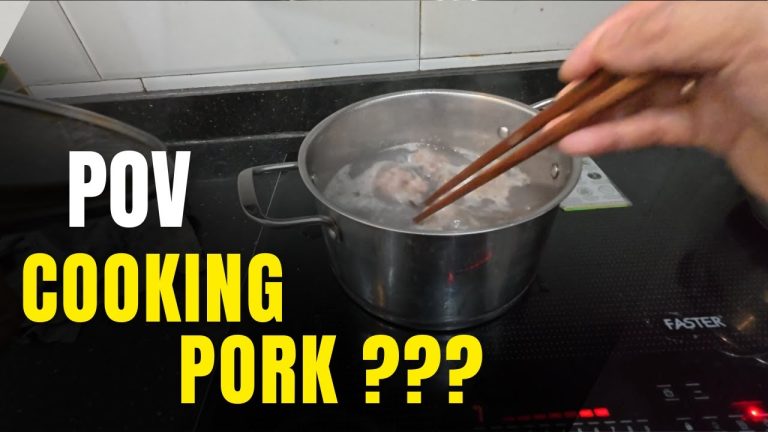 (POV)How to cooking pork by my mom | Everyday Home Cooking