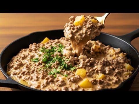 I've Never Eaten Ground Beef This Delicious! The Easiest, Most Delicious Recipes!