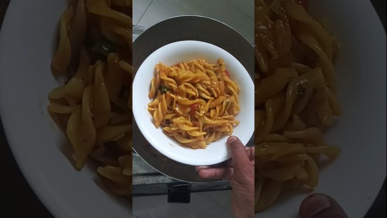 masala pasta recipe| how to make masala pasta |