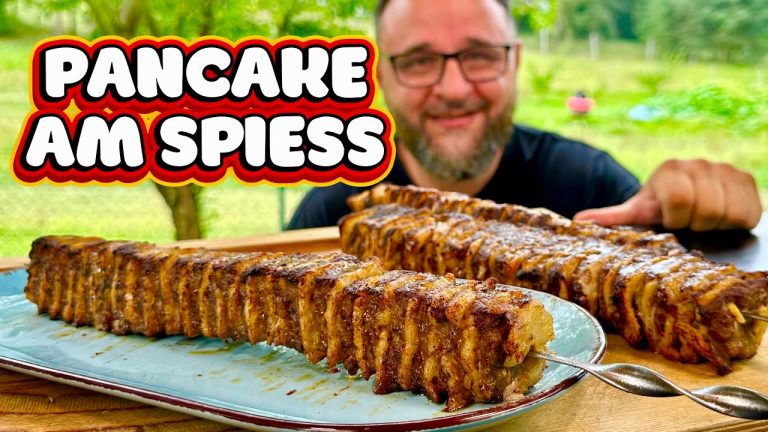 PFANNKUCHEN SPIESSE vom Grill— Klaus grillt