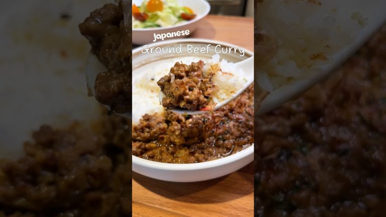 Japanese Ground Beef Curry in 30 minutes!  #quickrecipes #cooking