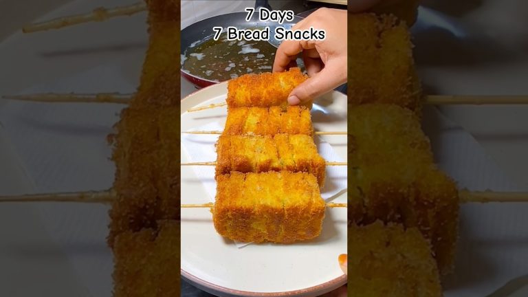 7 Days 7 Bread Recipes | Day 3: Crispy Chicken Bread Sticks 🥖🍗