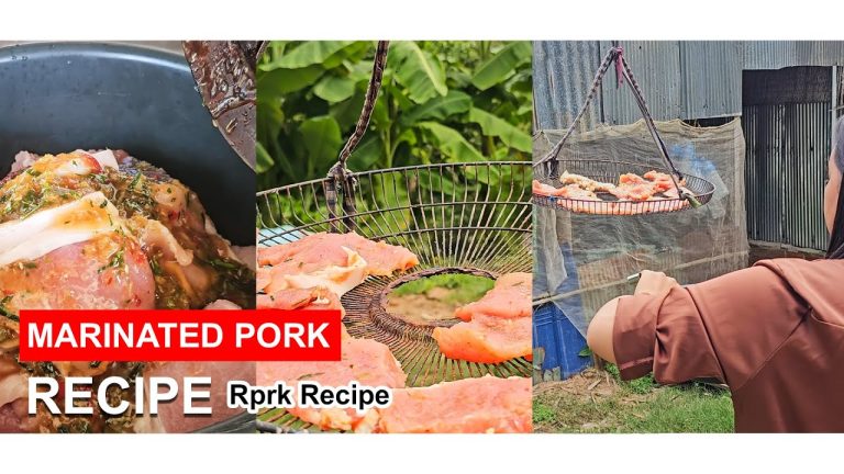 Marinated Pork Recipe – Easy & Delicious Homemade Cooking