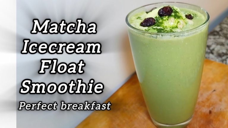 Breakfast Smoothie | Matcha Icecream smoothie | Healthy Breakfast Smoothie| Aama's dine