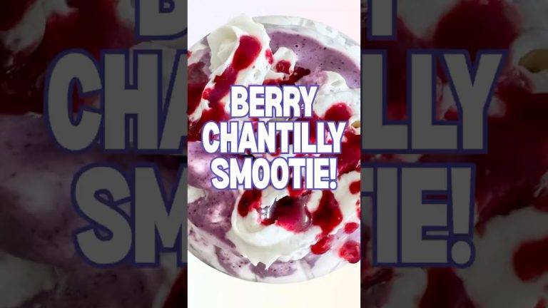 Berry Chantilly Cake Smoothie 🍓🎂 | Vegan Dessert Smoothie #vegan #dairyfree #plantbased #smoothie